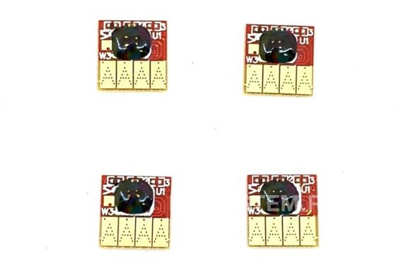 Комплект чипов для СНПЧ/ПЗК для плоттеров HP Designjet T120, T520