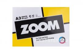 Офисная бумага Zoom A3, 80g/m2, 500л