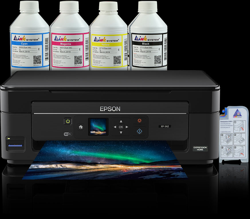 Установка снпч на мфу epson xp 342