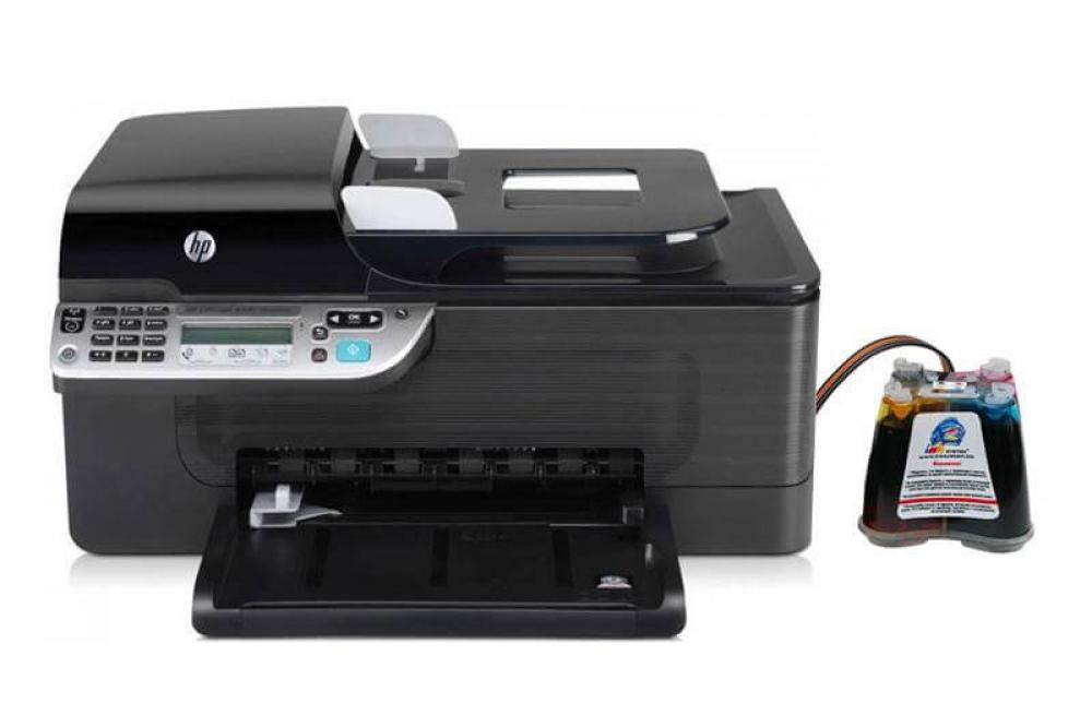изображение МФУ HP OfficeJet 4500 с СНПЧ и чернилами - изображение 1