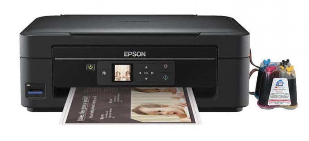 изображение МФУ Epson ME Office 535 с СНПЧ и чернилами - изображение 1