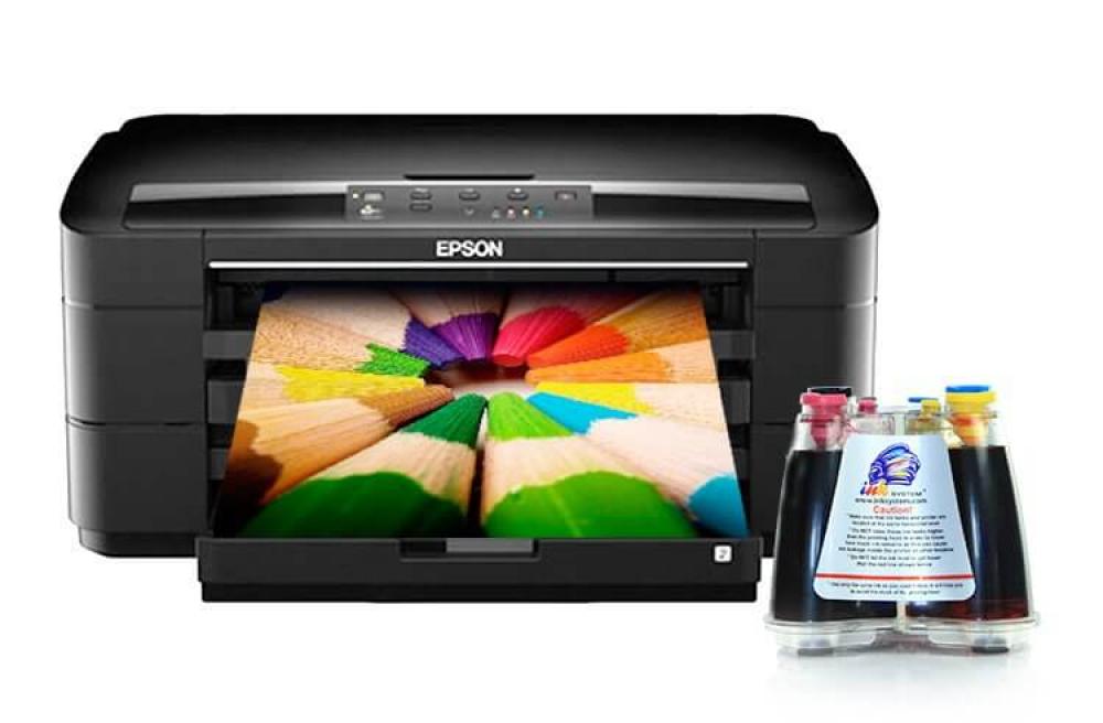 изображение Принтер Epson WorkForce WF-7015 с СНПЧ и чернилами - изображение 1