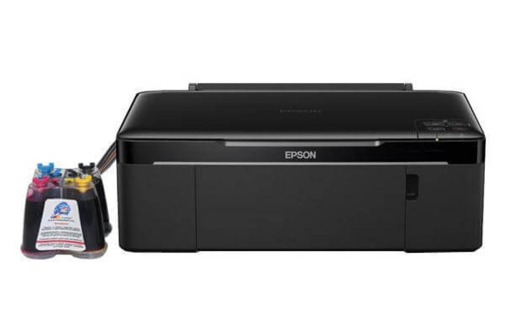 изображение МФУ Epson Stylus NX127 с СНПЧ и чернилами - изображение 1