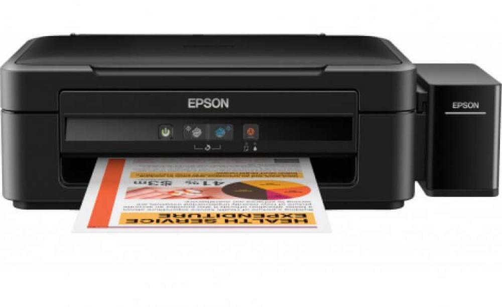 изображение МФУ Epson L220 с оригинальной СНПЧ (P) и чернилами INKSYSTEM 70 мл - изображение 1
