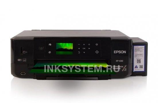 МФУEpsonExpressionPremiumXP-630RefurbishedсСНПЧисветостойкимичерниламиINKSYSTEM