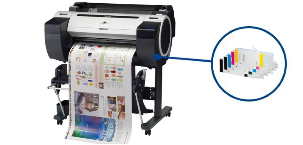 Плоттер Canon imagePROGRAF IPF680 с ПЗК - изображение 1