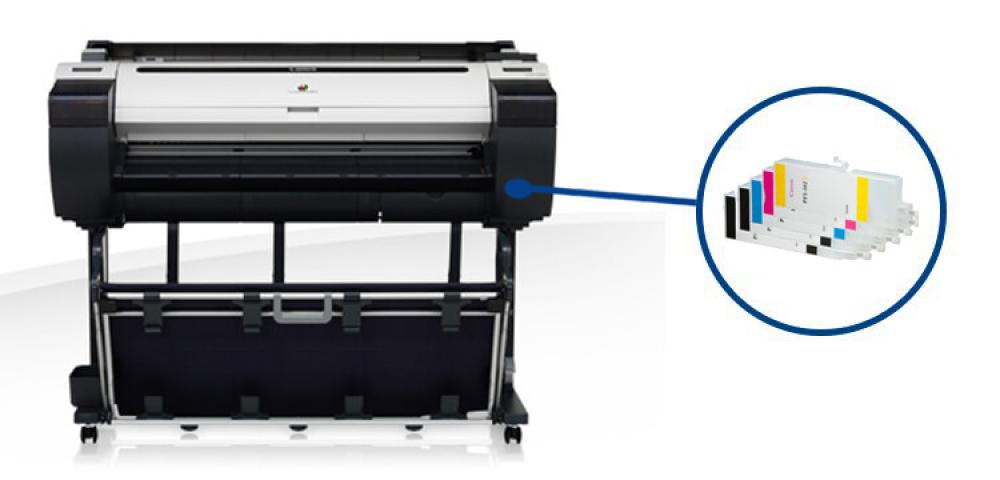 Плоттер Canon imagePROGRAF IPF785 с ПЗК - изображение 1