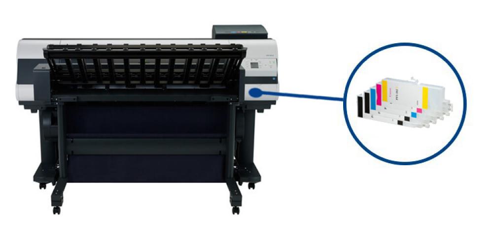 Плоттер Canon imagePROGRAF IPF850 с ПЗК - изображение 1