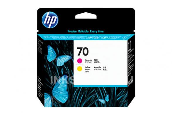 фото Печатающая головка HP 70 Magenta and Yellow для моделей DesignJet