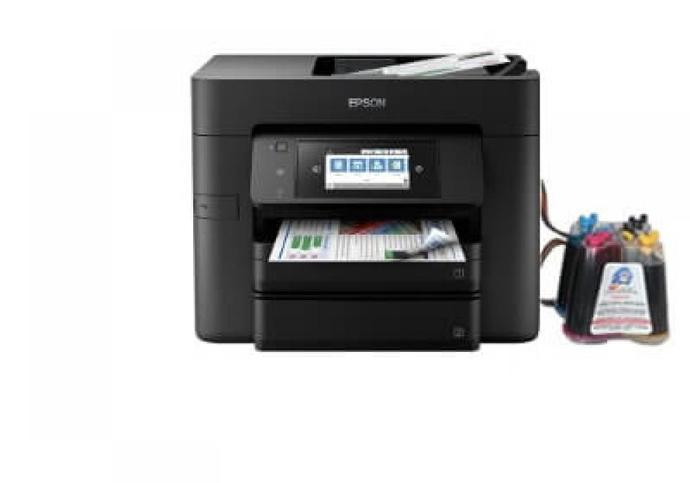 МФУ Epson WorkForce Pro WF-4740DWF с СНПЧ - изображение 1