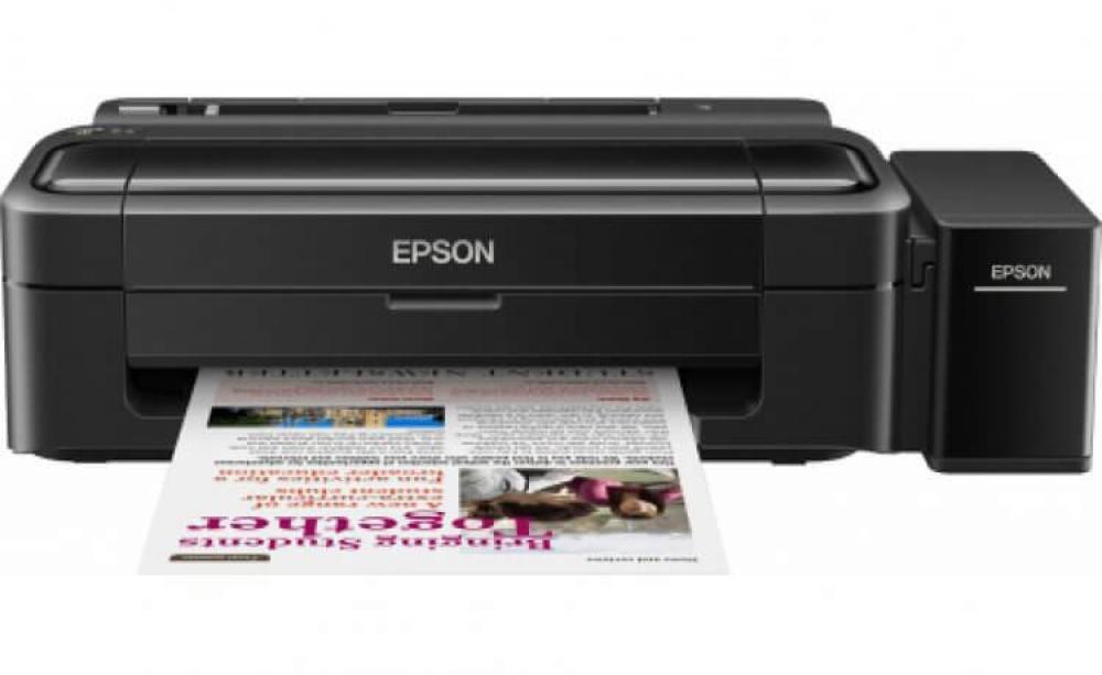 Принтер Epson L132 с оригинальной СНПЧ и сублимационными чернилами INKSYSTEM - изображение 1