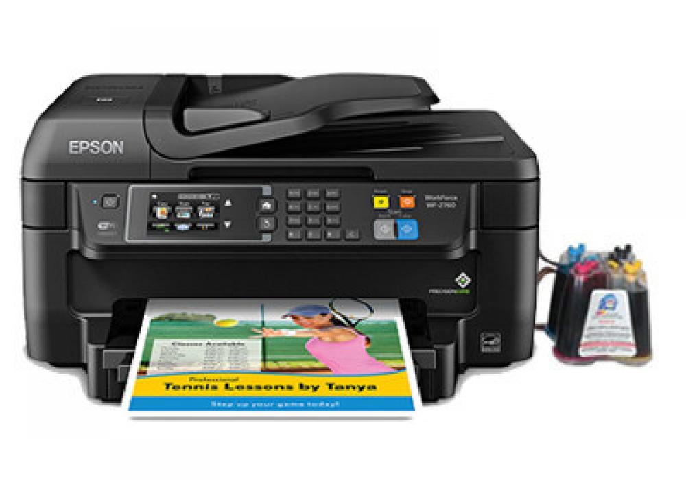 МФУ Epson Workforce WF-2760 с СНПЧ - изображение 1