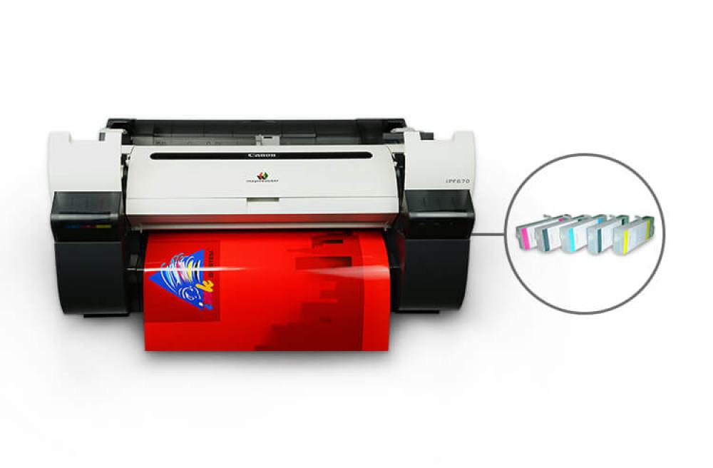 изображение Плоттер Canon imagePROGRAF IPF670 (без стенда) с ПЗК и чернилами - изображение 1