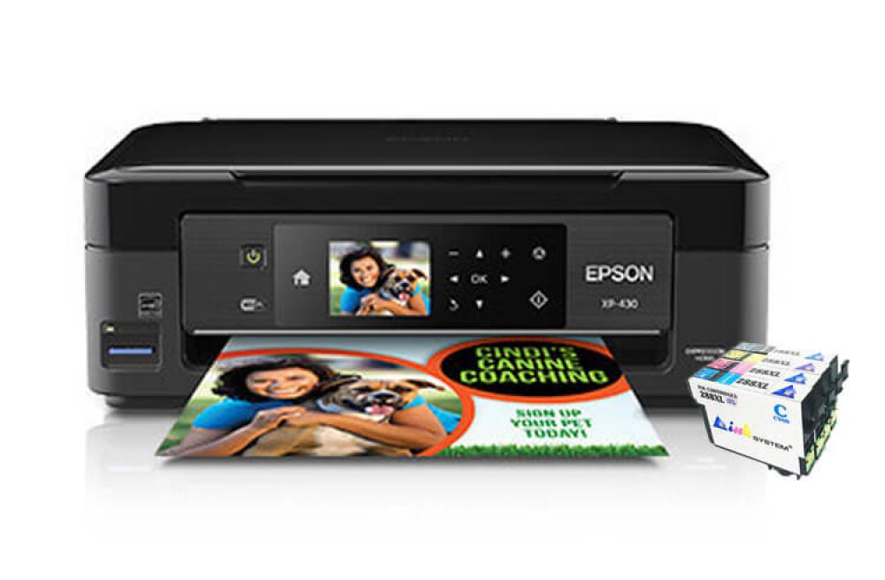 МФУ Epson Expression Home XP-430 с картриджами INKSYSTEM - изображение 1