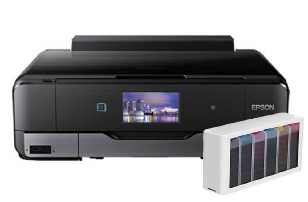МФУ Epson Colorio EP-10VA с СНПЧ и чернилами - изображение 1