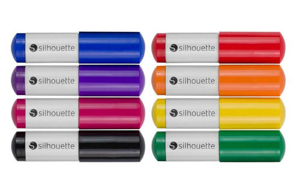 Набор фломастеров для плоттеров Silhouette (8 цветов) - изображение 1