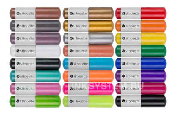 фото Набор фломастеров для плоттеров Silhouette (24 цвета) универсальный