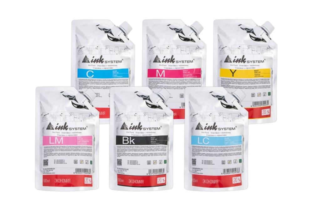 изображение Светостойкие чернила на Epson Stylus Photo 1500W, дой-пак 500мл (6 цветов) - изображение 1