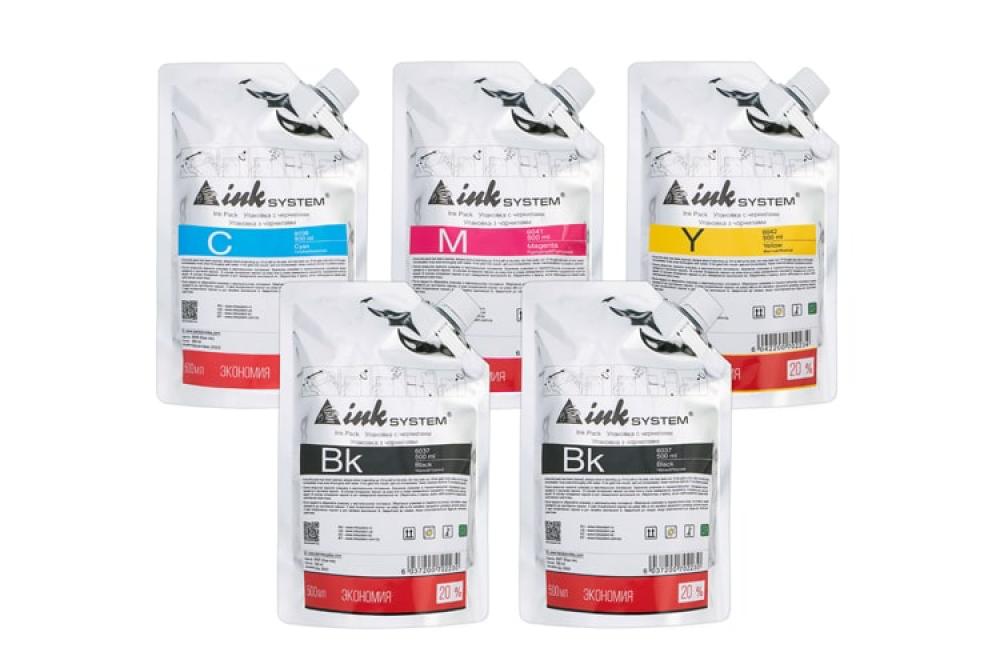 изображение Светостойкие чернила INKSYSTEM для фотопечати на Epson Expression Premium XP-820, дой-пак 500мл (5 цветов) - изображение 1