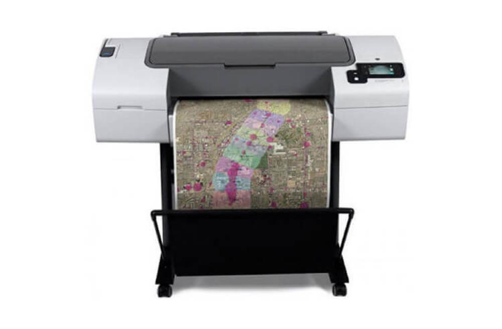 Плоттер HP DesignJet T790 PostScript с СНПЧ и чернилами - изображение 1