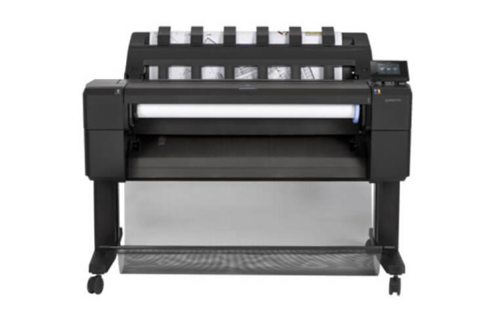 Плоттер HP DesignJet T930 PostScript с СНПЧ и чернилами - изображение 1