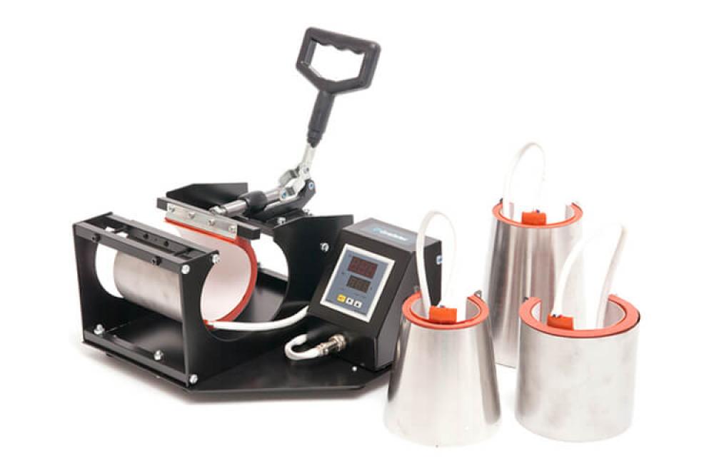 Термопресс Grafalex для сублимационной печати на чашках 4 в 1 - изображение 1