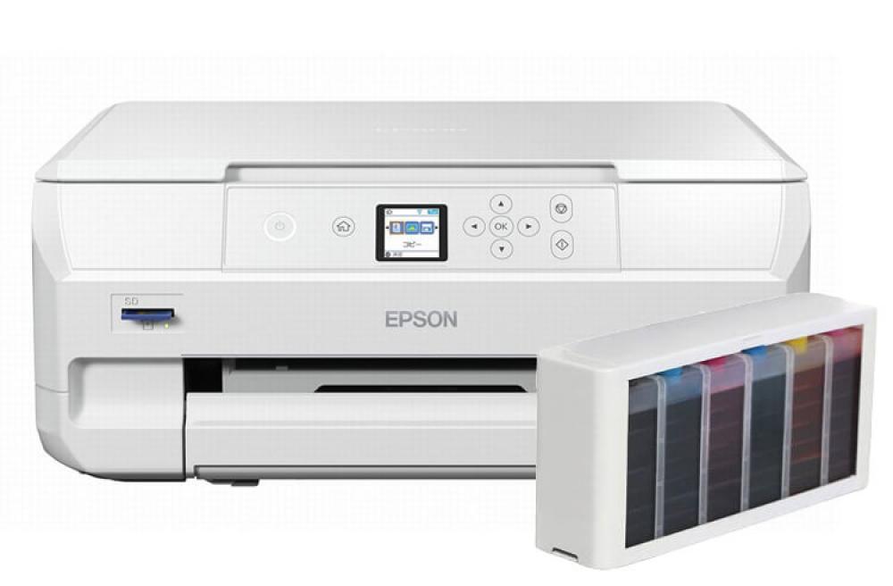 МФУ Epson Colorio EP-710A с СНПЧ и чернилами - изображение 1