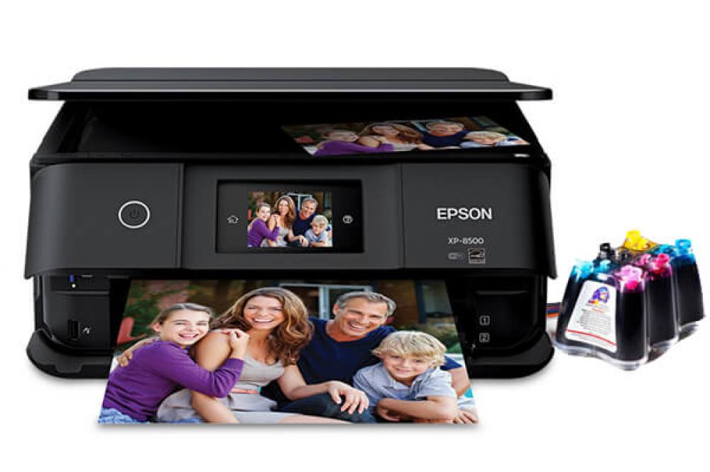 МФУ Epson Expression Photo XP-8500 с СНПЧ и чернилами - изображение 1