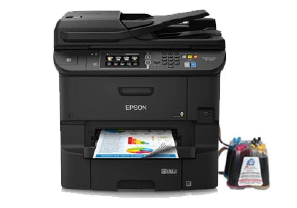 изображение МФУ Epson WorkForce Pro WF-6530 с СНПЧ и чернилами - изображение 1