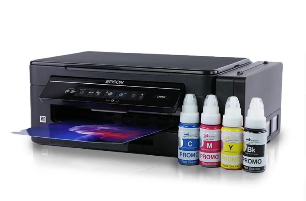 изображение МФУ Epson L3060 с оригинальной СНПЧ и чернилами INKSYSTEM 70 мл - изображение 1