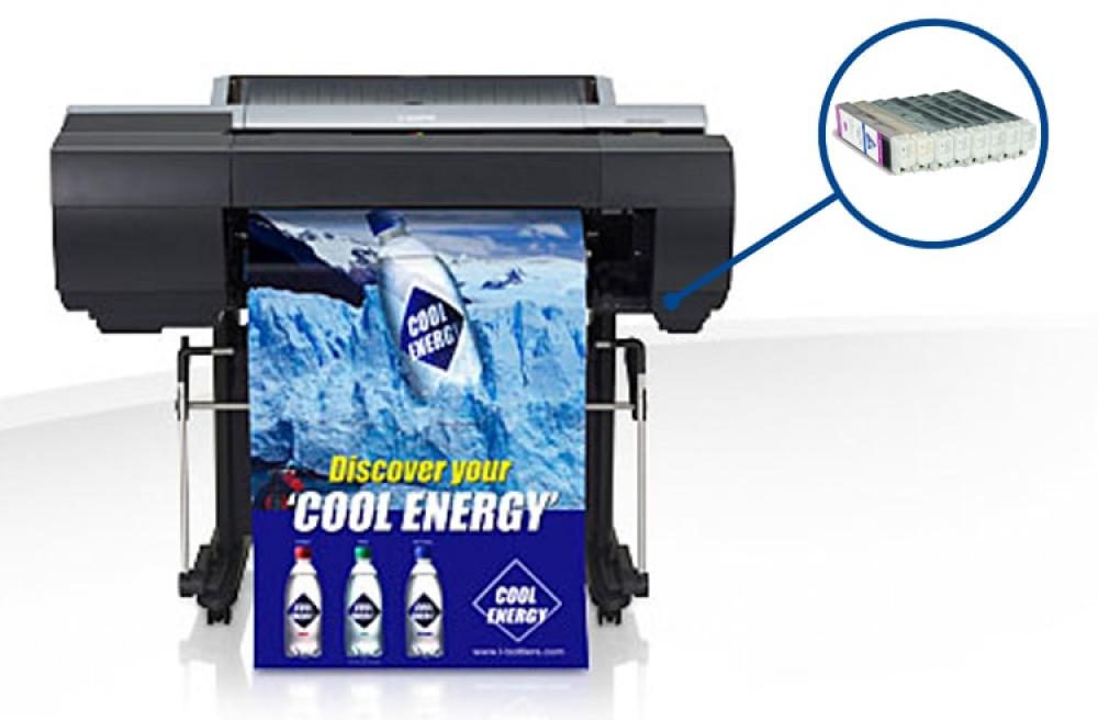 Плоттер Canon imagePROGRAF iPF6400S с ПЗК и чернилами - изображение 1