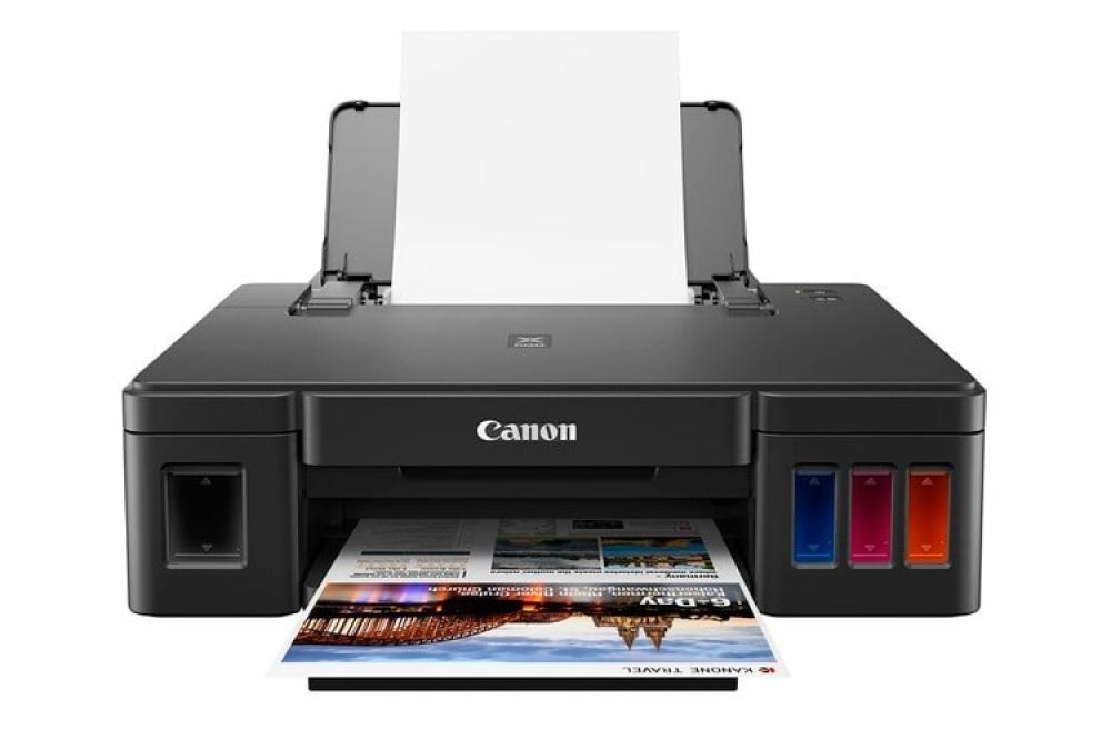 Принтер Canon PIXMA G1411 с оригинальной СНПЧ и чернилами INKSYSTEM - изображение 1