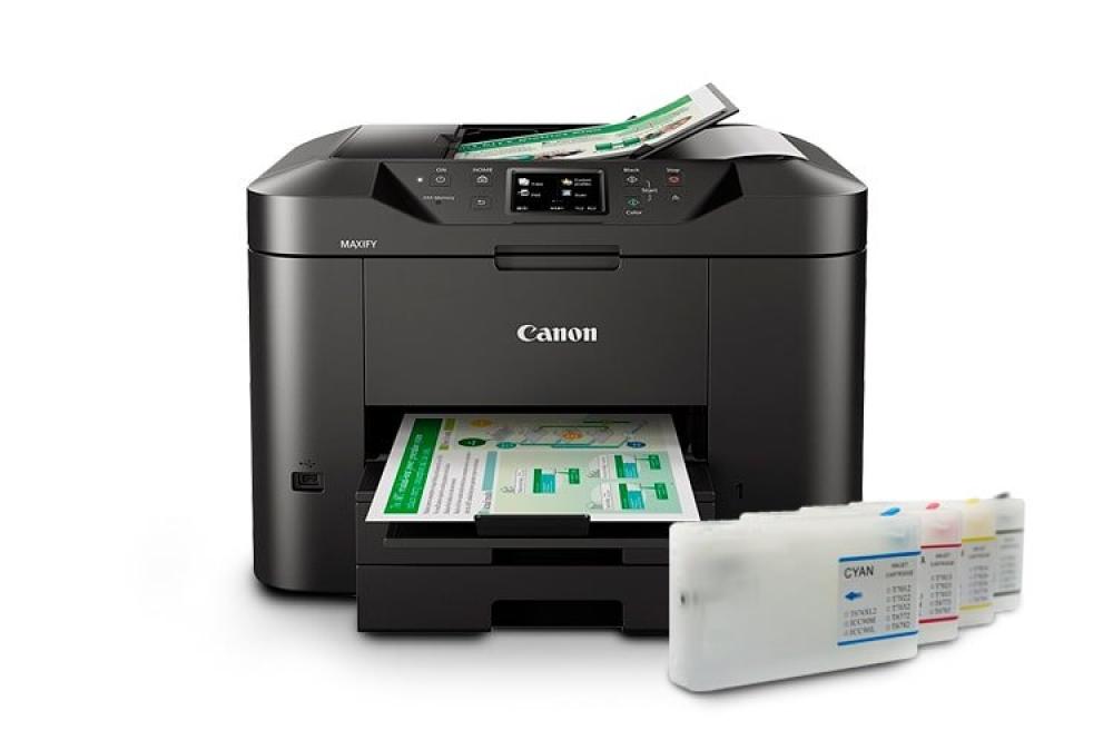 МФУ Canon MAXIFY MB2750 с ПЗК и чернилами - изображение 1
