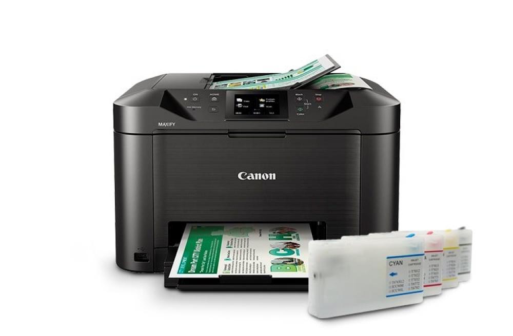МФУ Canon MAXIFY MB5150 с ПЗК и чернилами - изображение 1