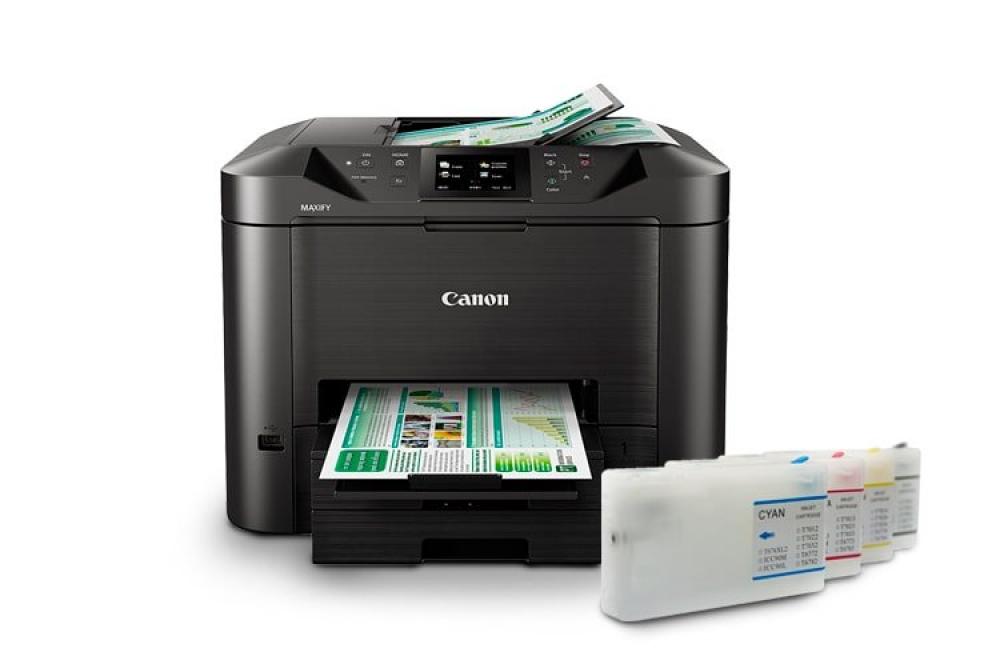 МФУ Canon MAXIFY MB5450 с ПЗК и чернилами - изображение 1