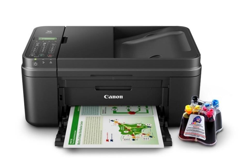 МФУ Canon PIXMA MX495 с СНПЧ и чернилами - изображение 1