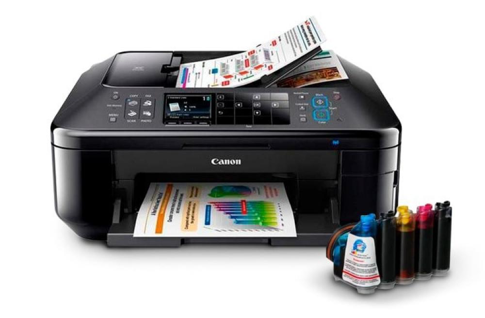 МФУ Canon PIXMA MX925 с СНПЧ и чернилами - изображение 1
