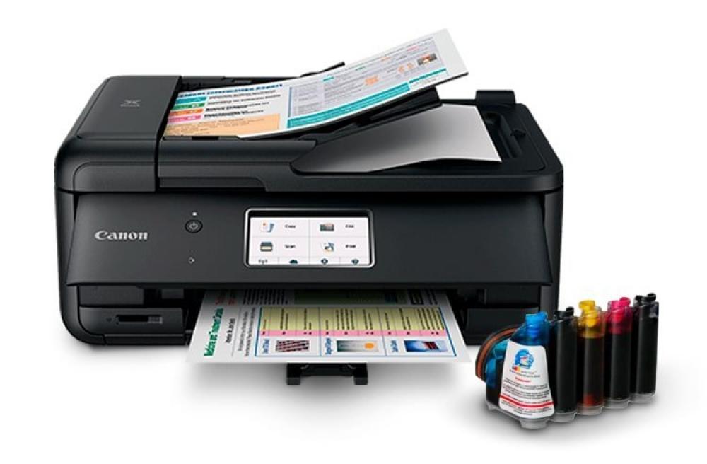 МФУ Canon PIXMA TR8550 с СНПЧ и чернилами - изображение 1