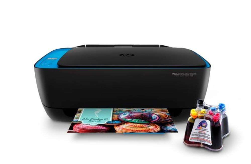 МФУ HP DeskJet Ink Advantage Ultra 4729 с СНПЧ и чернилами - изображение 1