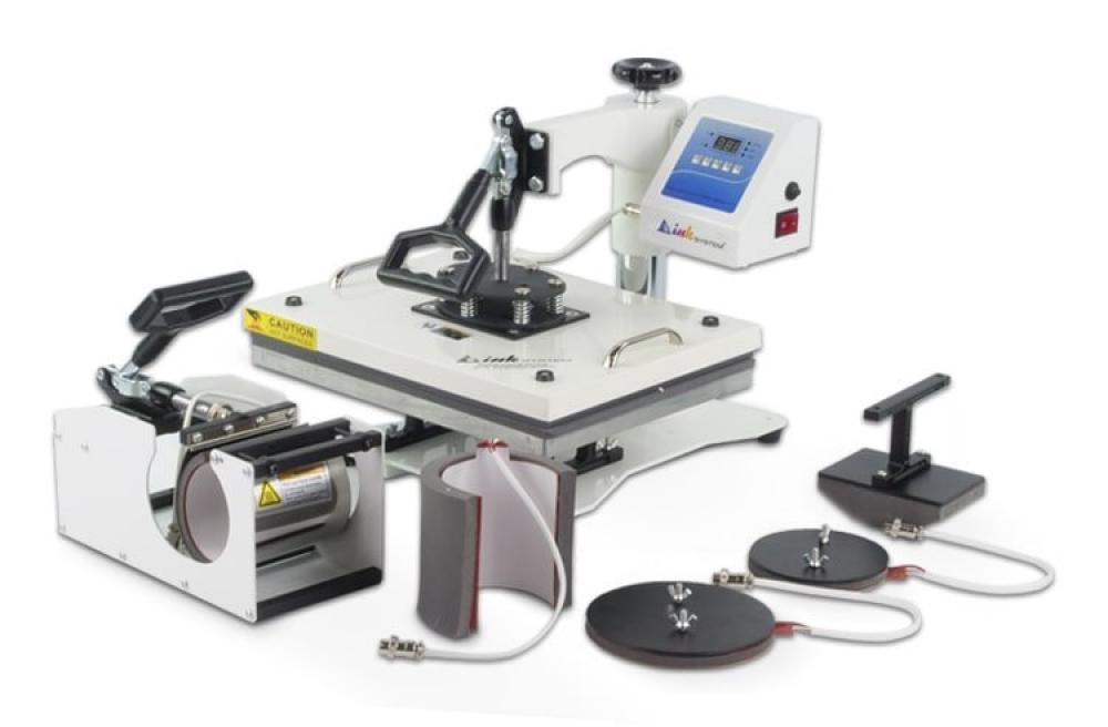 Термопресс INKSYSTEM многофункциональный 6 в 1 (29×38cм) - изображение 1