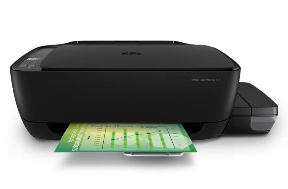МФУ HP Ink Tank 415 с оригинальной СНПЧ и чернилами - изображение 1