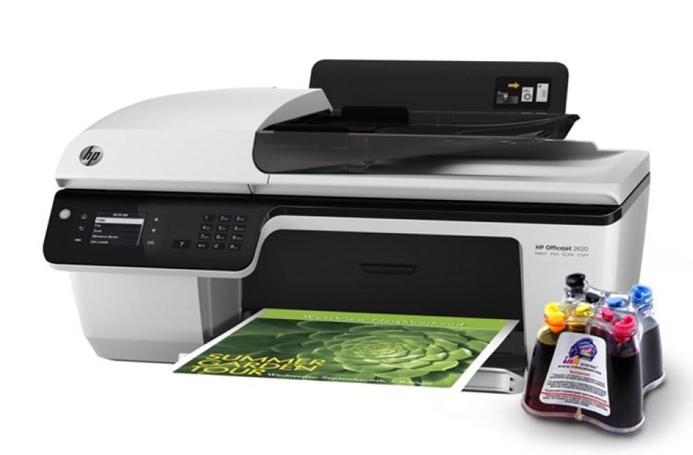 МФУ HP OfficeJet 2620 с СНПЧ и чернилами - изображение 1