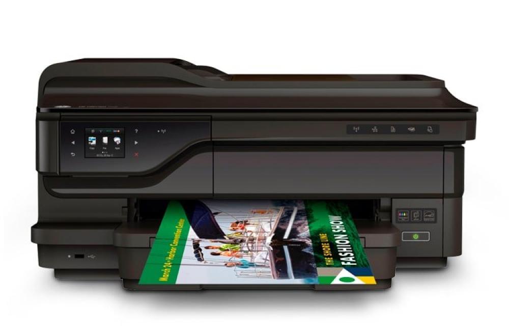 МФУ HP Officejet 7612 с ПЗК и чернилами - изображение 1