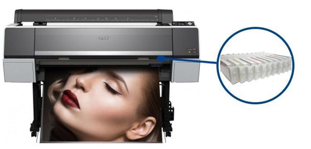 изображение Плоттер Epson SureColor SC-P9000 Spectro с ПЗК и чернилами - изображение 1