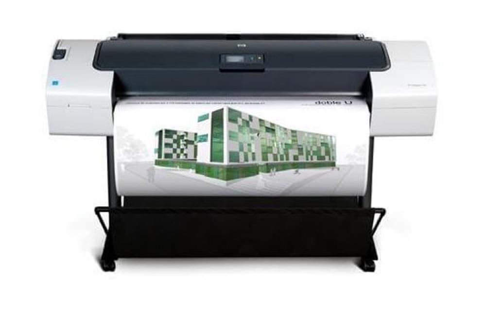 Плоттер HP DesignJet T770 44" с СНПЧ и чернилами - изображение 1