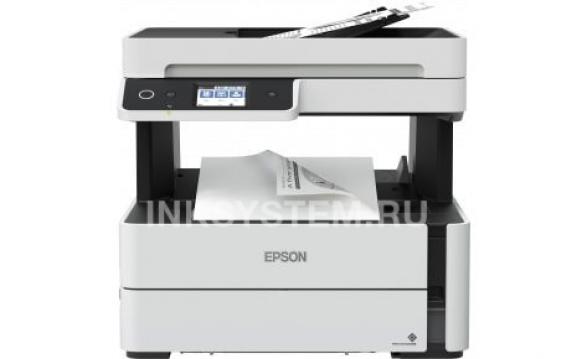 изображение МФУ Epson M3140 с оригинальной СНПЧ и чернилами