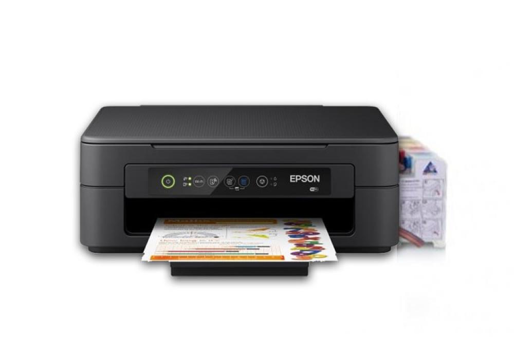 МФУ Epson Expression Home XP-2100 с СНПЧ и чернилами - изображение 1