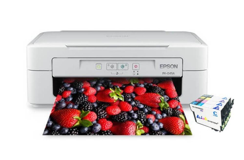 изображение МФУ Epson Colorio PX-045A с картриджами INKSYSTEM (Уценка) - изображение 1