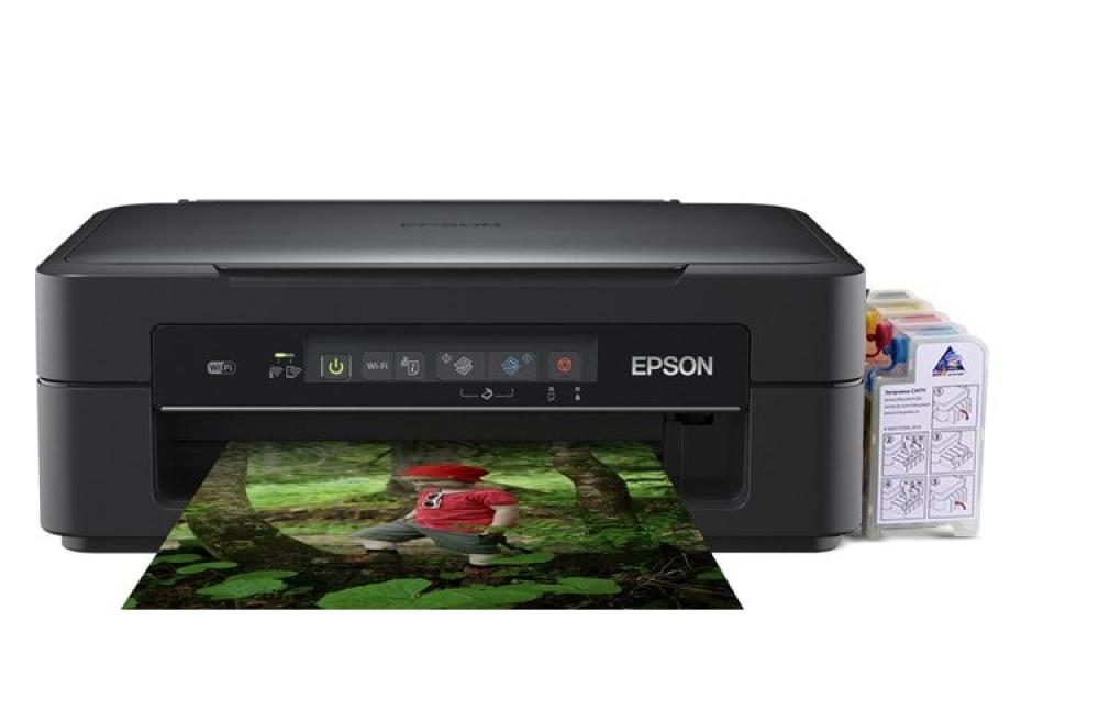 МФУ Epson Expression Home XP-255 с СНПЧ и сублимационными чернилами - изображение 1