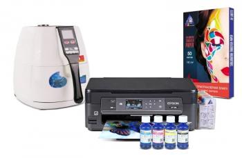 Вакуумный термопресс HeatPress V-02 3D Mini и МФУ Epson XP-452 с набором для сублимационной печати Вакуумный термопресс HeatPress V-02 3D Mini и МФУ Epson XP-452 с набором для сублимационной печати